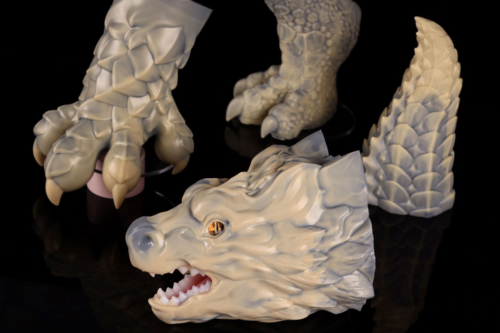 Phosphorus Rock Dragon full set