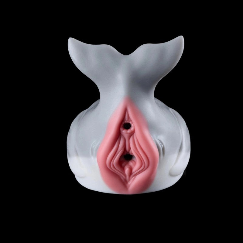 Image of Dolphin Fleshlight: Oceanic Fantasy Masturbator – Dual-Entrance Silicone Stroker