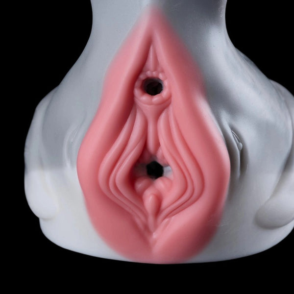 Dolphin Fleshlight: Oceanic Fantasy Masturbator – Dual-Entrance Silicone Stroker