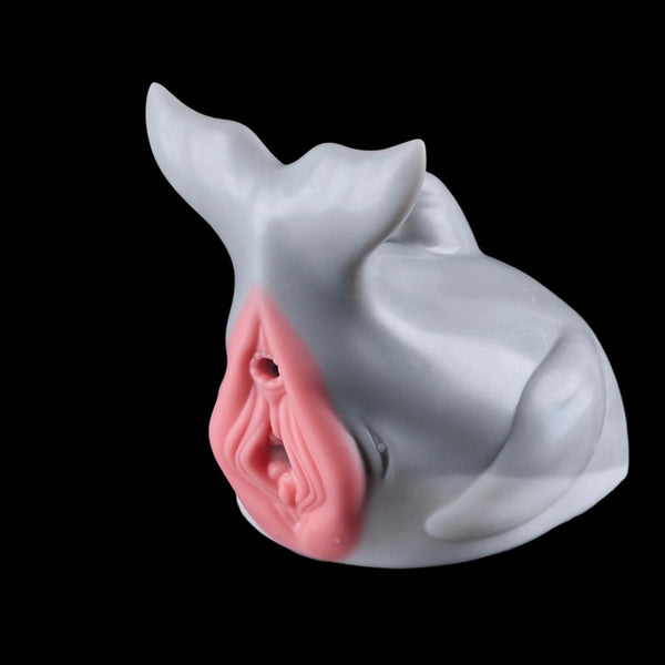 Dolphin Fleshlight: Oceanic Fantasy Masturbator – Dual-Entrance Silicone Stroker