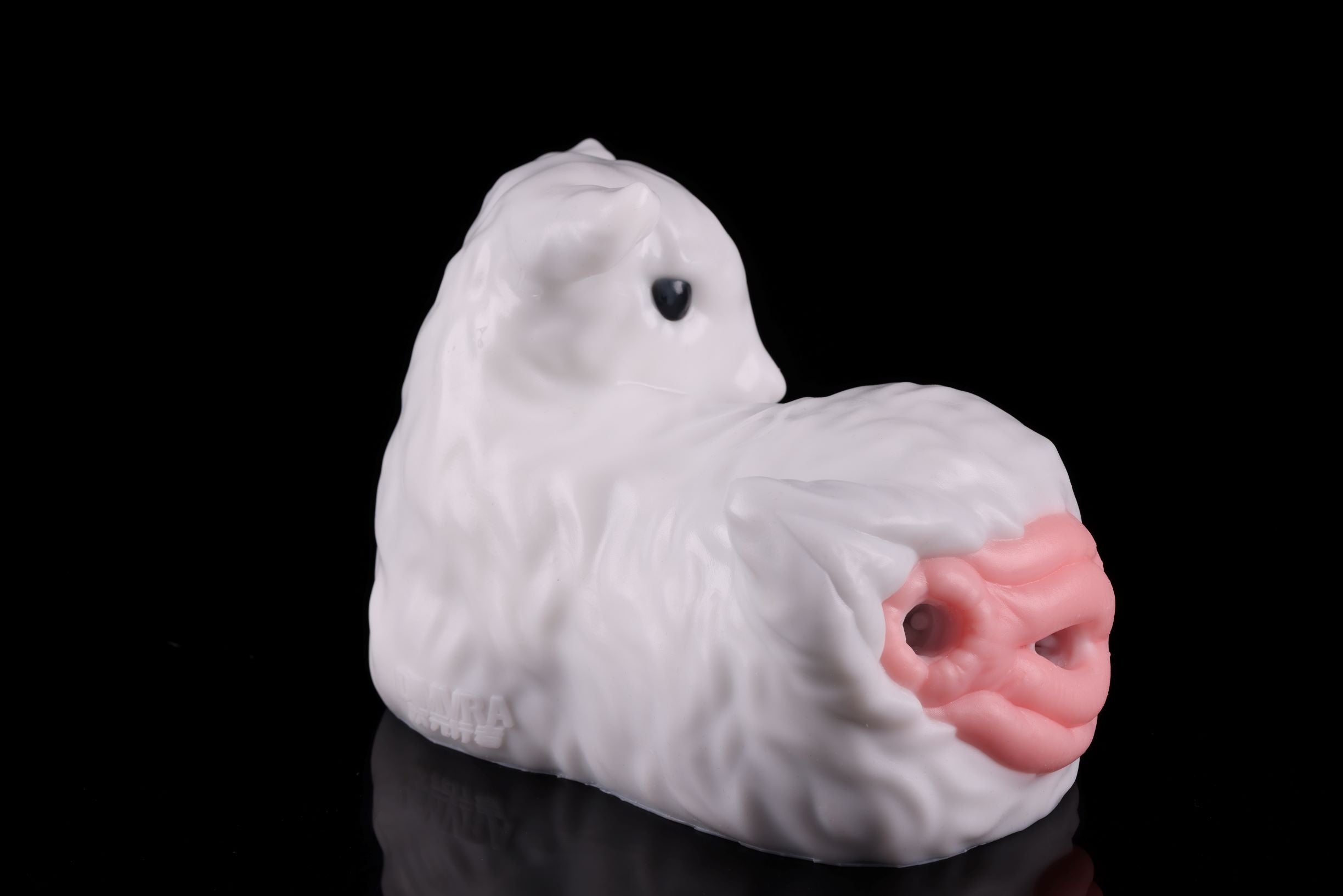 Pastoral Whisper - Fluffy Snow Lamb