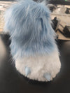 Blue Sakura Moon Kitsune and its plush clothing