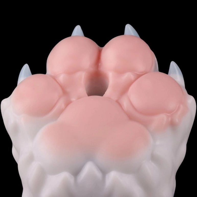 Blue Sakura Moon Kitsune mythical paw stylized textures - factory direct quality