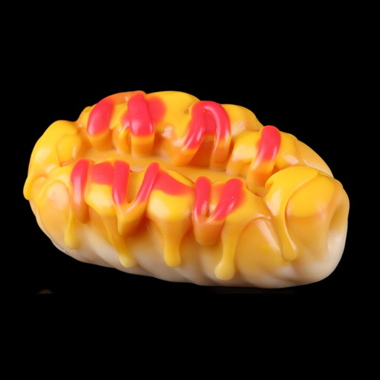 Bread Series colored pattern swirled design - premium silicone novelty toy