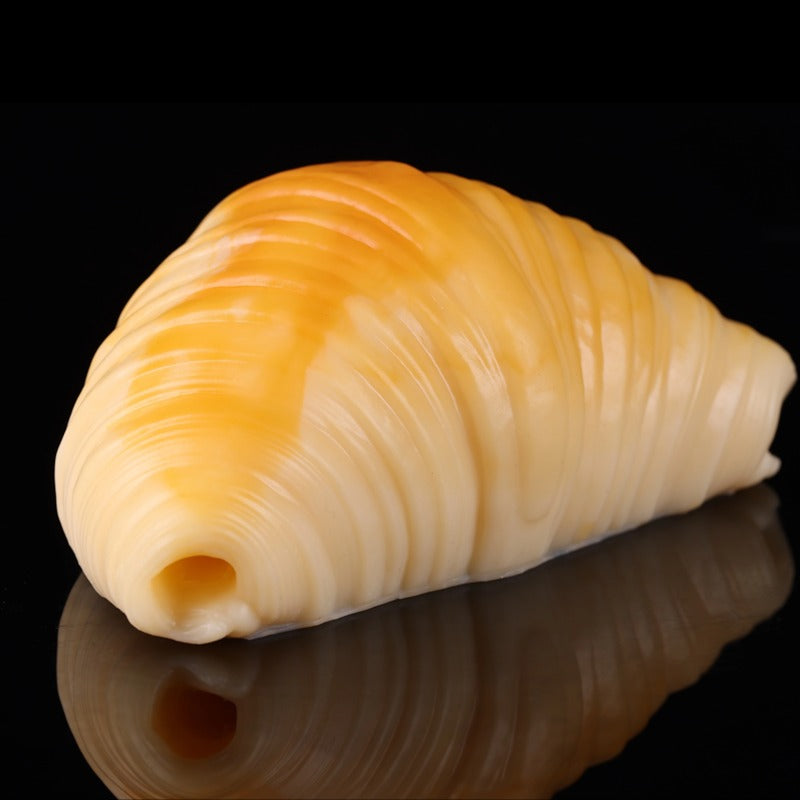 Bread Series croissant style novelty collectible - layered texture design
