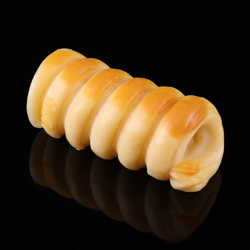 Bread Series spiral bread pastry design - progressive internal textures