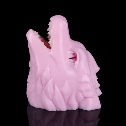 Cute Pink Phosphorosaurus Head