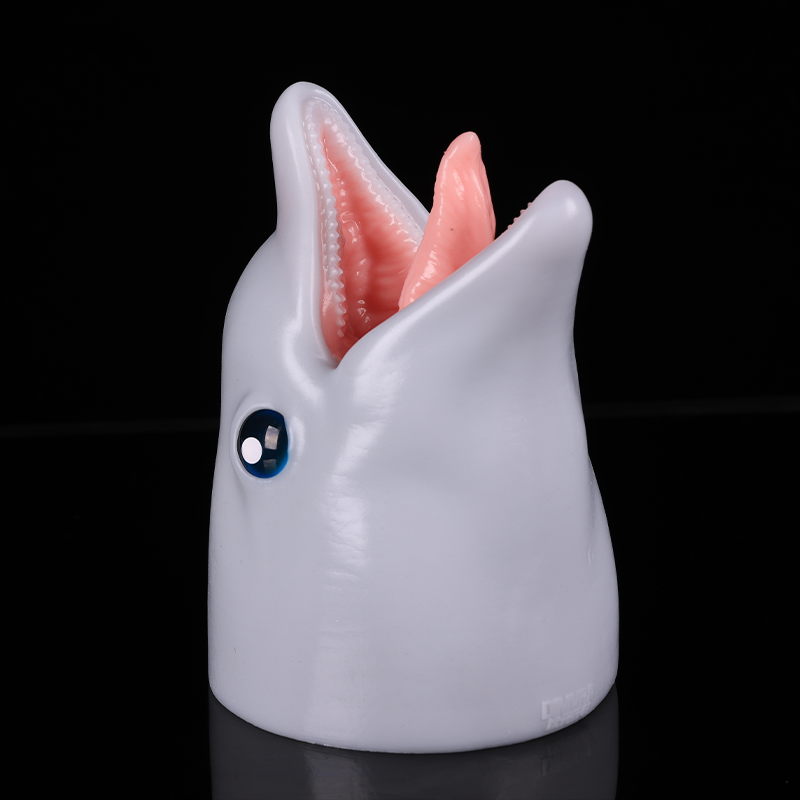 Dolphin Head's grayish-white skin