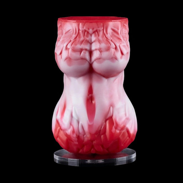 Drakara Dragon Empress fantasy collectible - front view with mythic motifs and premium flame gradient