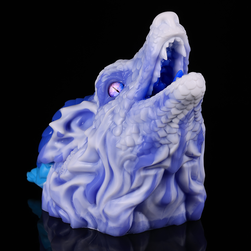 Frostveil — Detailed Lower Profile and Fissure Design