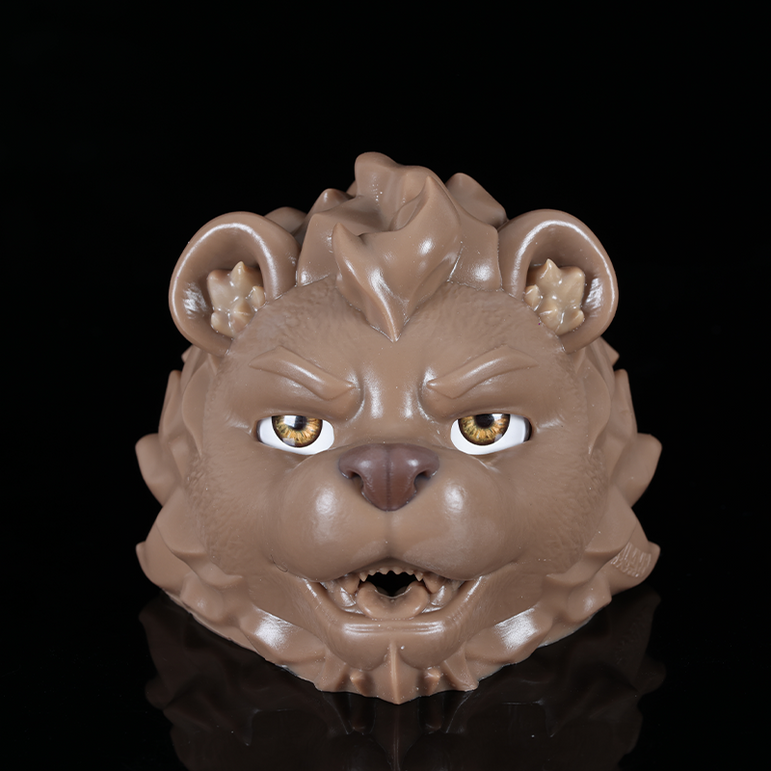 Gryn - Bear Head Front View