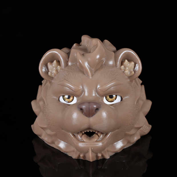 Gryn - Bear Head Front View