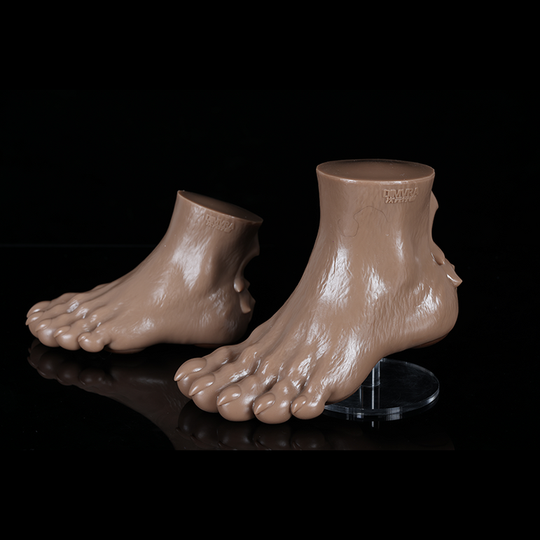 Gryn's Foot vs. Fake Gryn's Foot