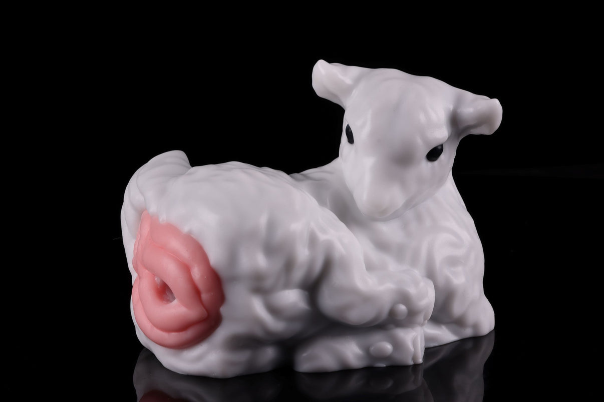 Pastoral Whisper Fluffy Ethereal Fleece premium fantasy collectible - soft white design