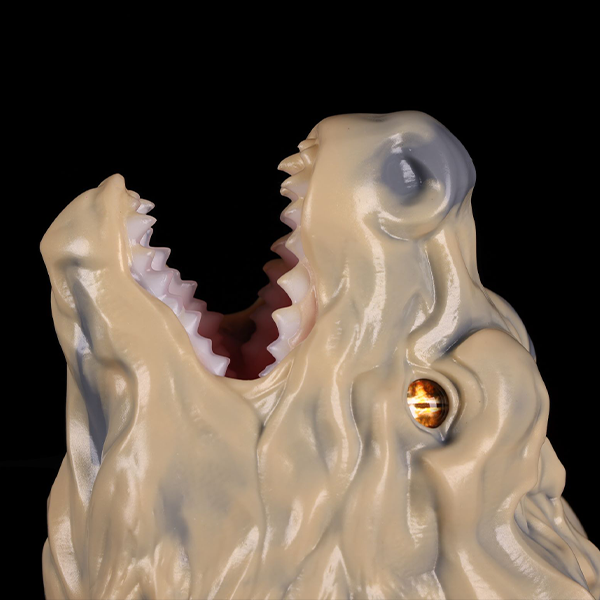 Phosphorus Rock Dragon Head - White Teeth