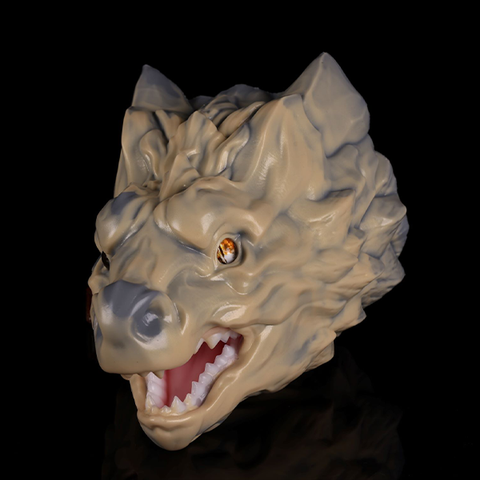Phosphorus Rock Dragon Head (Front View)