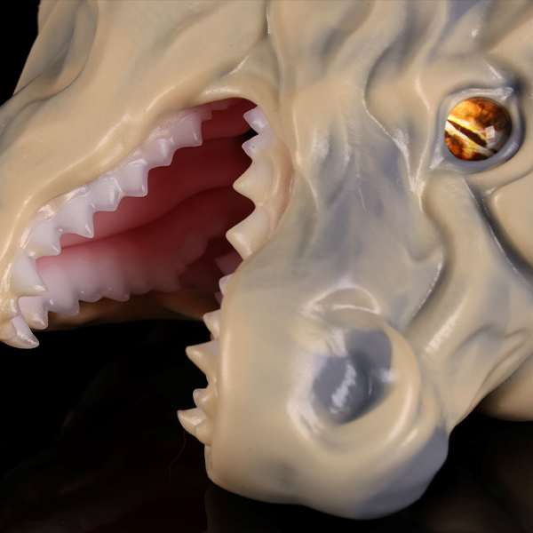 Phosphorus Rock Dragon Head Texture Details