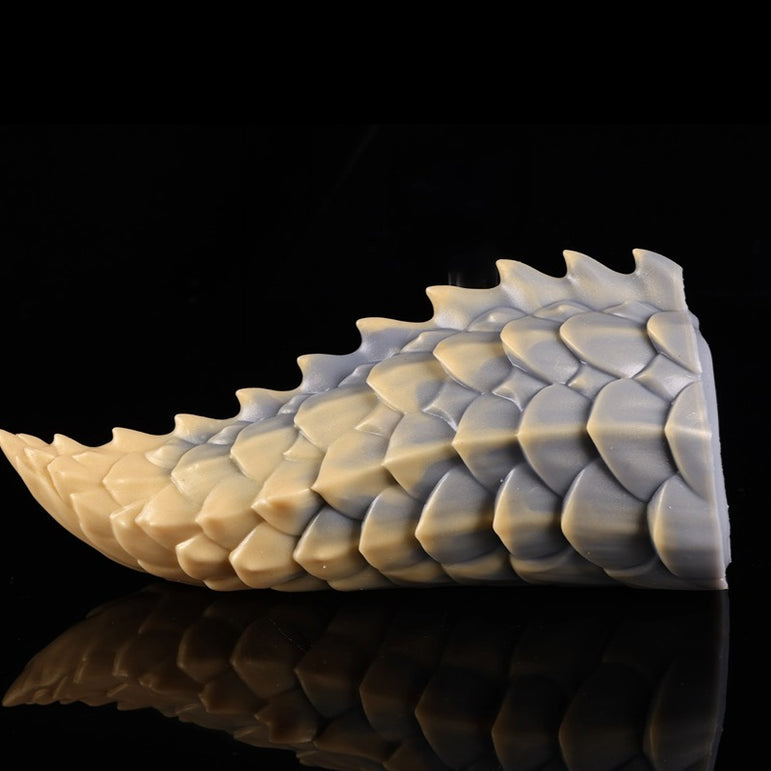 Phosphorus Rock Dragon Tail ridged texture close-up