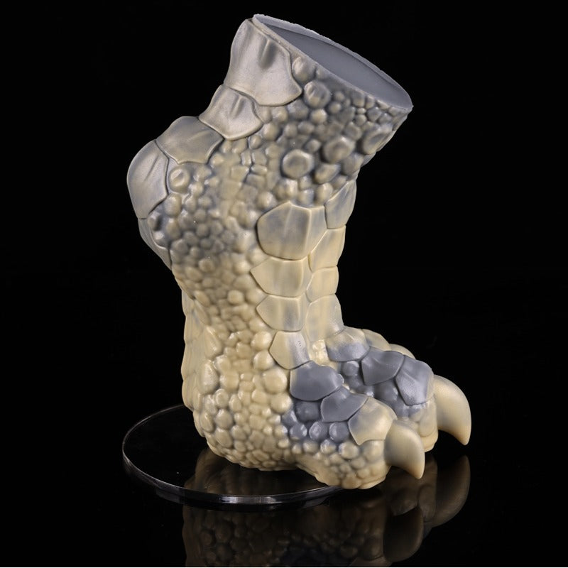 Image of Dragon Foot Masturbator: Scaled Rock Dragon Claw - Mystic Flame