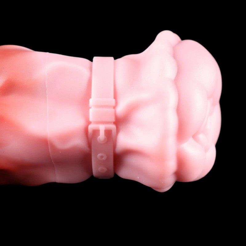 Image of Crimson Stallion Dildo – Equine Fantasy Masturbator for Men