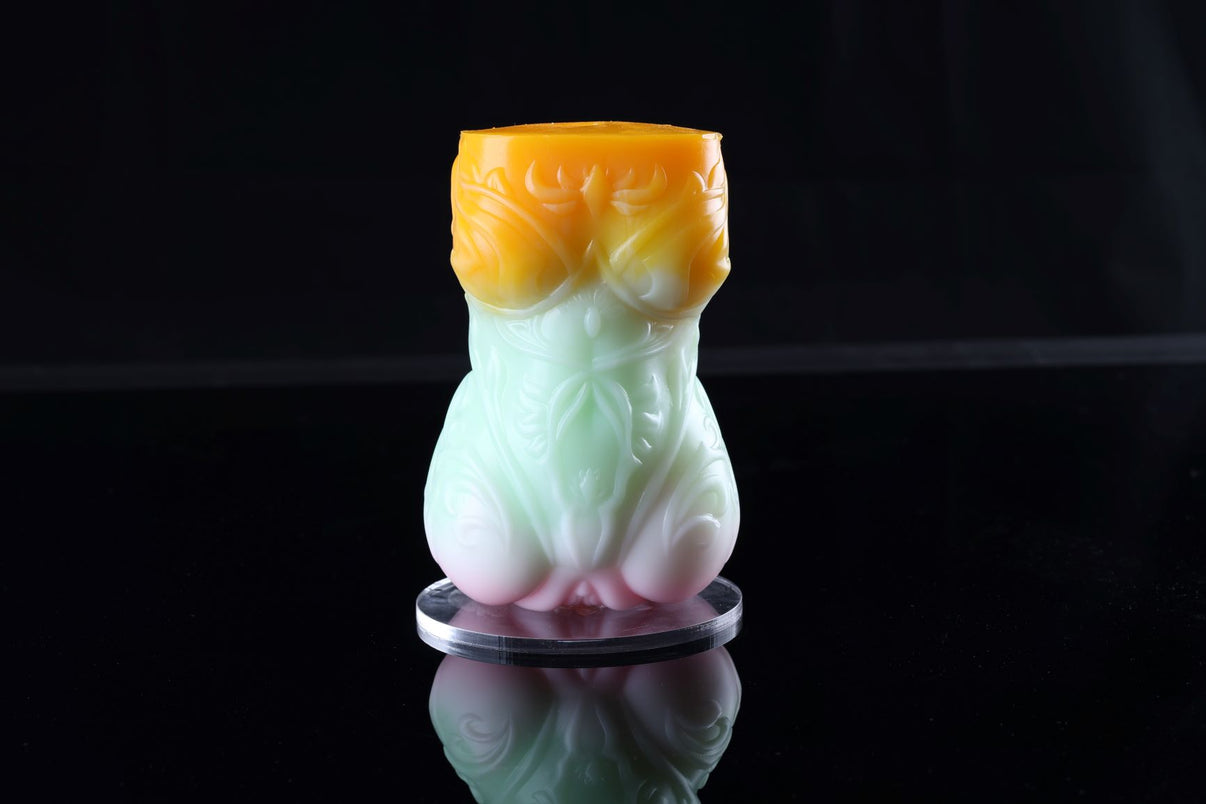 Solar Sylph elven series fantasy collectible - front view showing elegant gradient silicone finish
