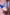 The image of me holding the Blue Sakura Moon Kitsune