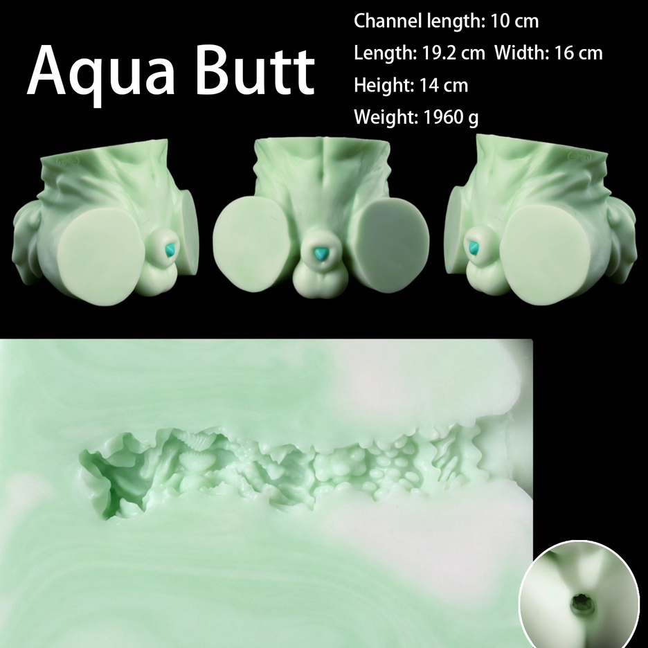 The size of Aqua's butt