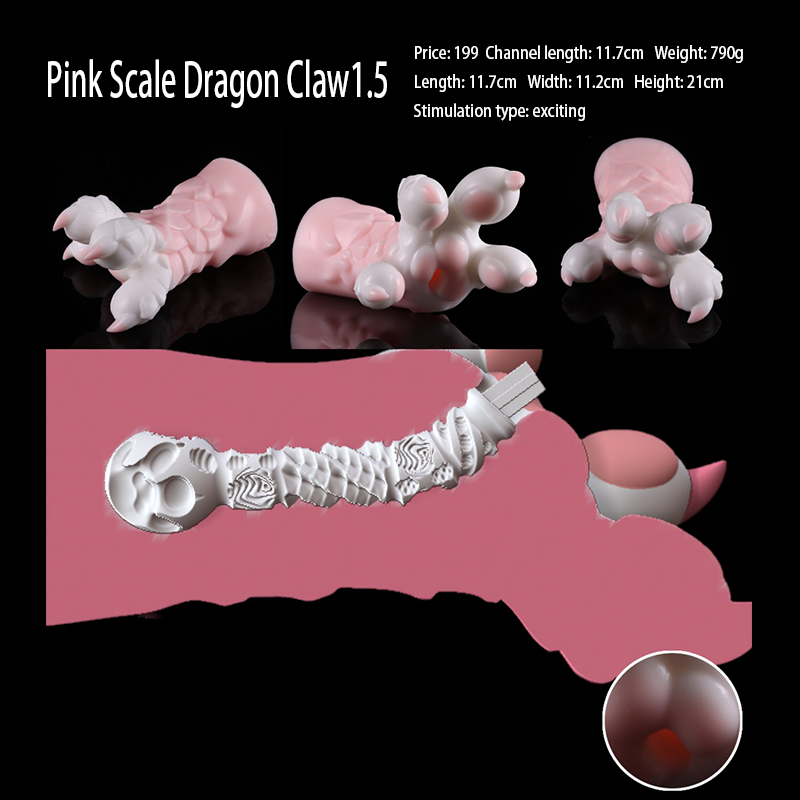 The size of the pink dragon claw