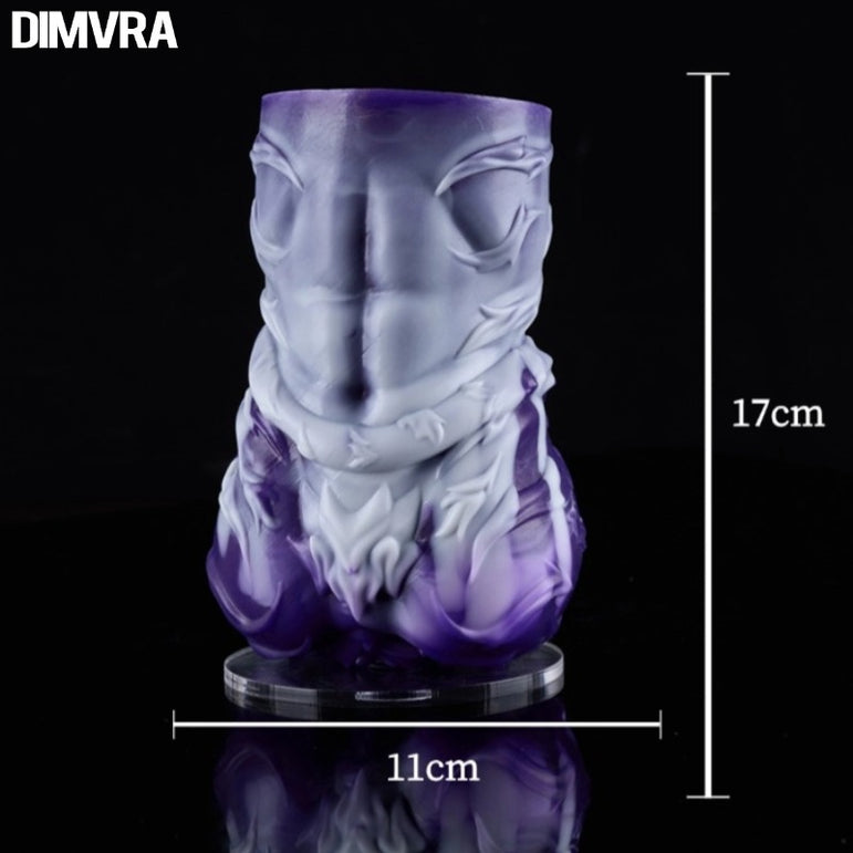 Vanguard Tigris tactical sculpture - front view with 17cm height and 11cm width