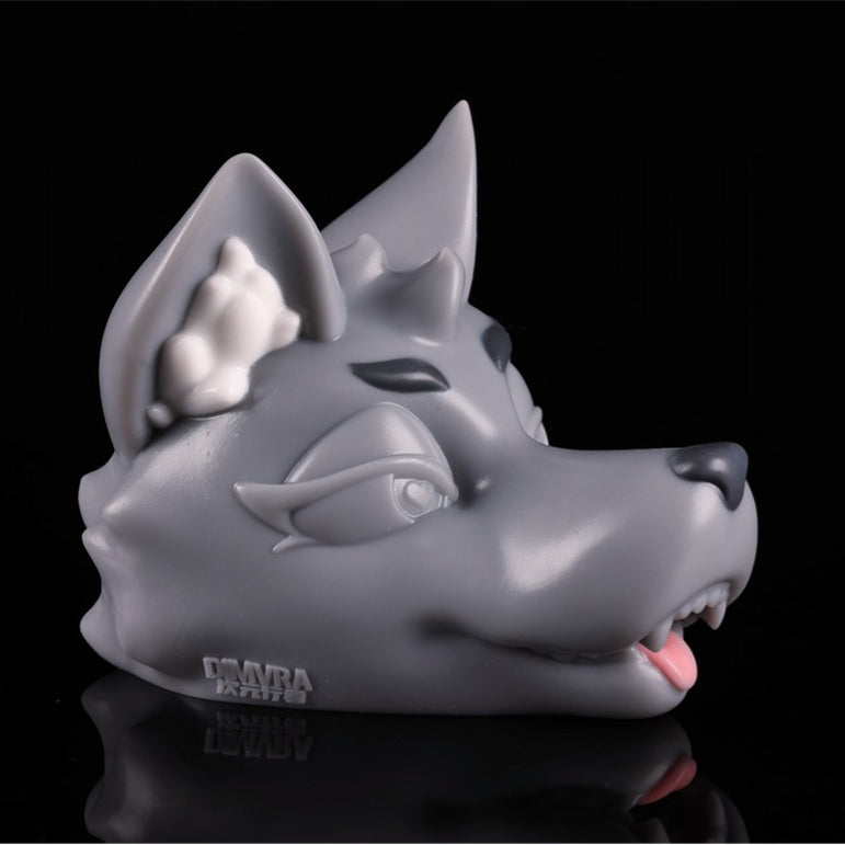 Yue Wu collectible display angle with elegant gray aesthetic