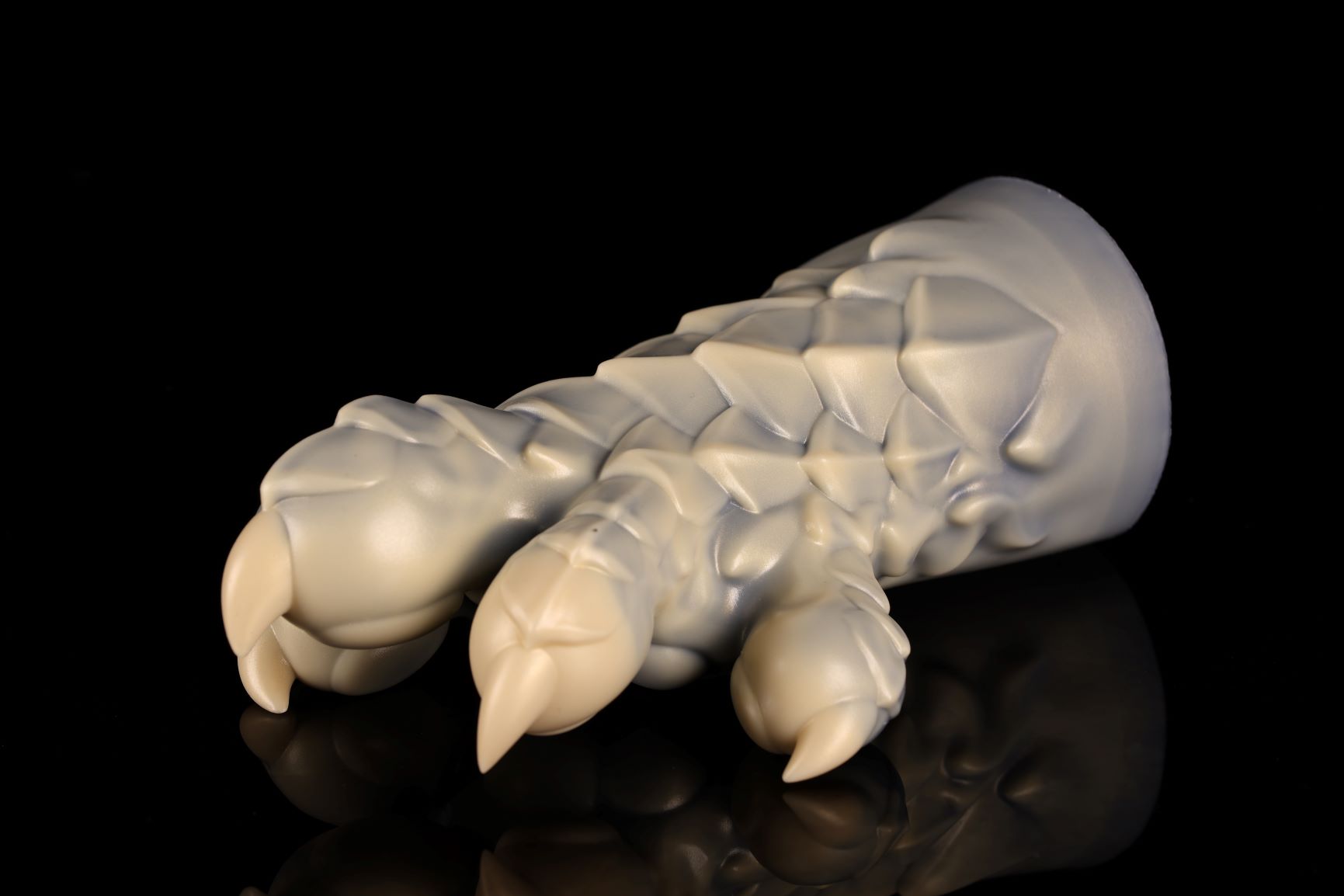 Image of Mystic Flame Dragon Claw Stroker Premium Silicone - Body-Safe Material