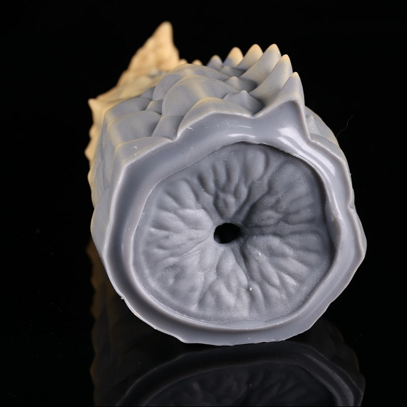 Phosphorus Rock Dragon Tail Side View Realistic Sculpt